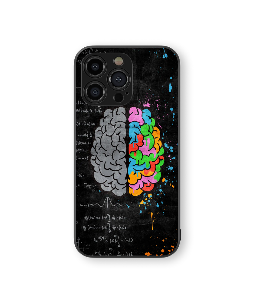 Creative Mind Premium Glass Mobile Cover