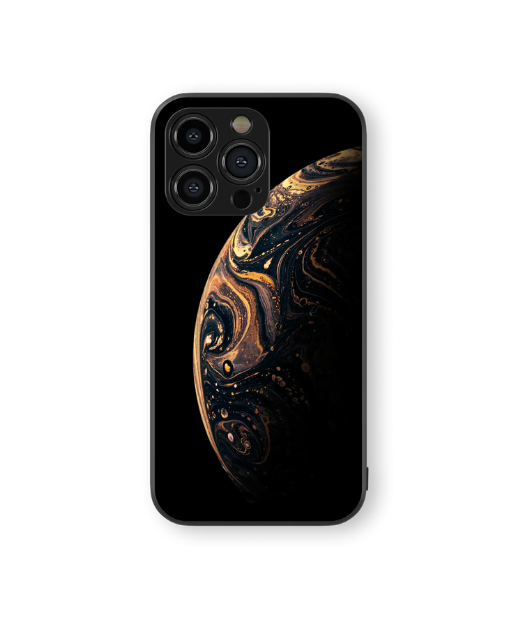 Cosmic Swirl Glass Mobile Cover | Astral Series | Premium Glass Back Case