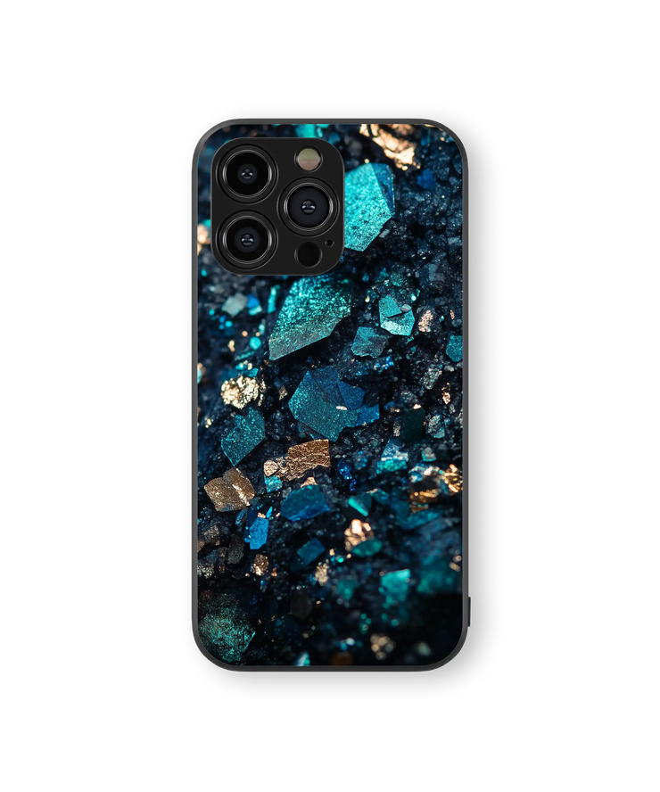 Mystical Crystals Premium Glass Mobile Cover