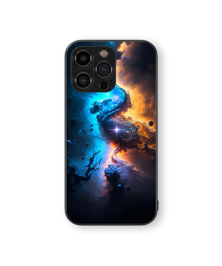 Cosmic Nebula | Galaxy Explorer Series | Premium Glass Back Case