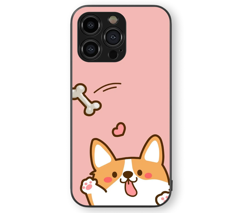 Cute Corgi Pup | Adorable Series | Premium Glass Back Case