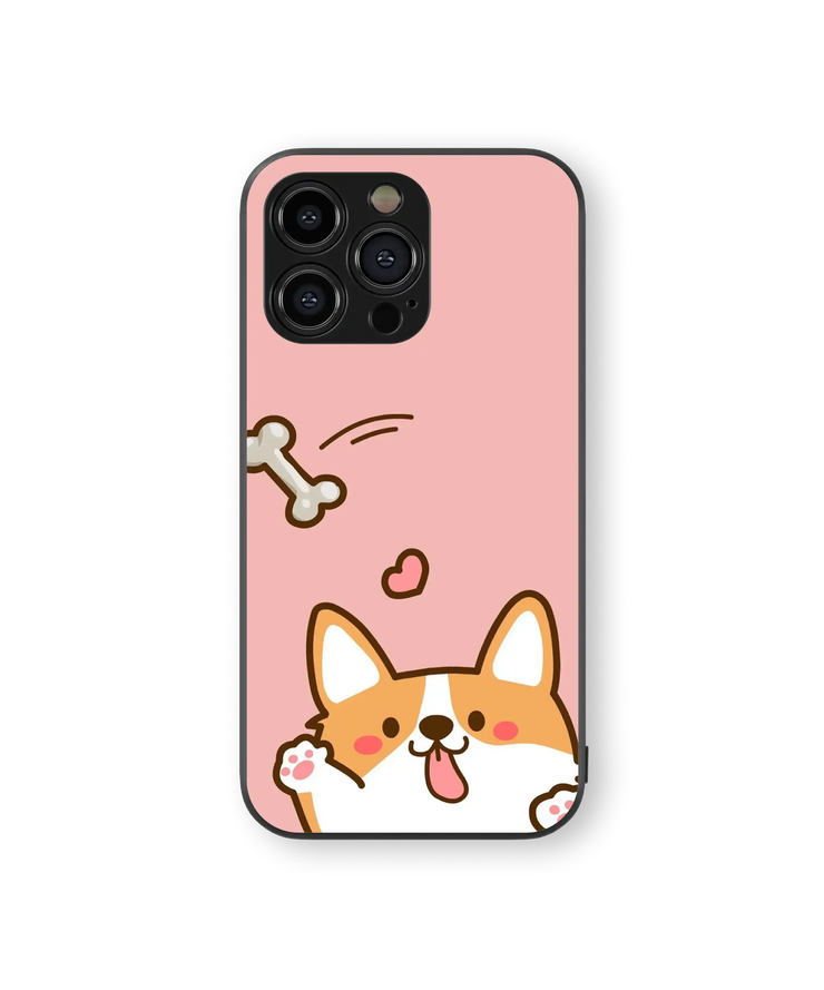 Cute Corgi Pup | Adorable Series | Premium Glass Back Case