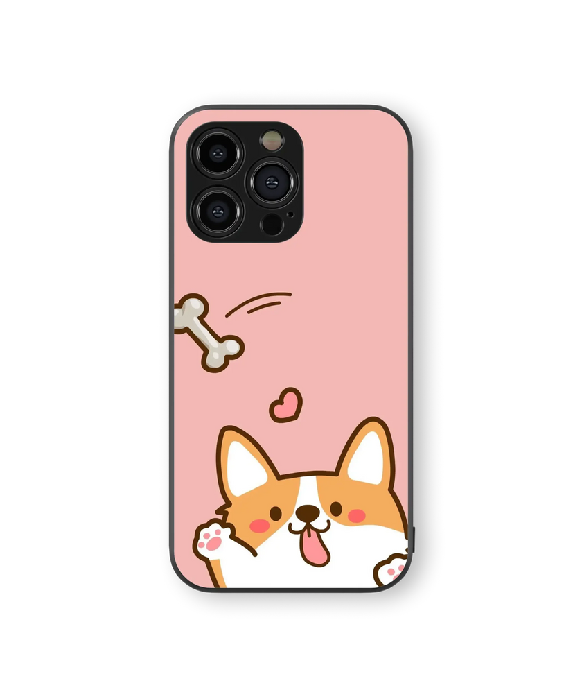 Cute Corgi Pup | Adorable Series | Premium Glass Back Case