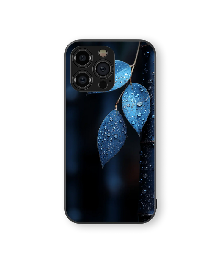 Nature's Touch | Dew Drops Collection | Premium Glass Back Case