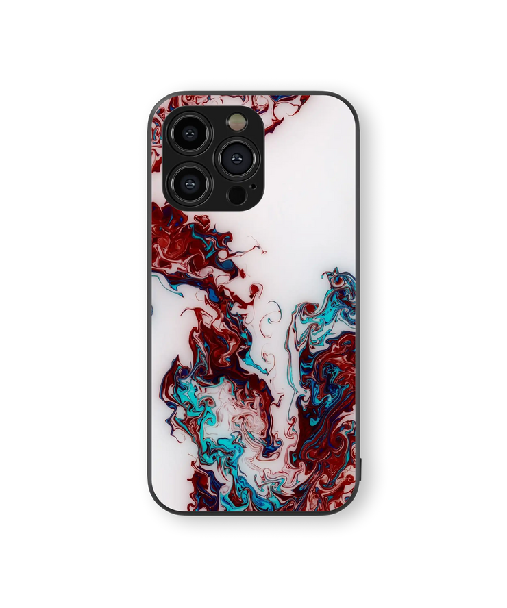 Moody Waves Premium Glass Mobile Cover