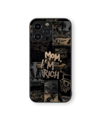 Luxury Lifestyle Glass Mobile Cover | Opulent Series | Premium Glass Back Case