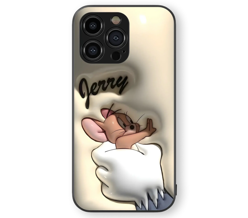 Cartoon Mouse Sleeping | Animated Series | Premium Glass Back Case