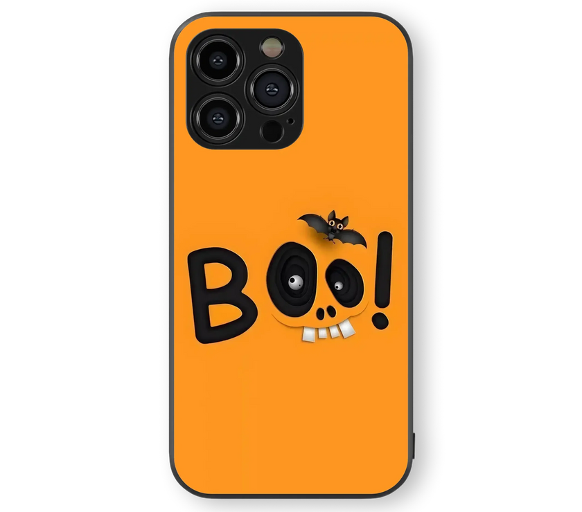 Halloween Boo! | Spooky Series | Premium Glass Back Case