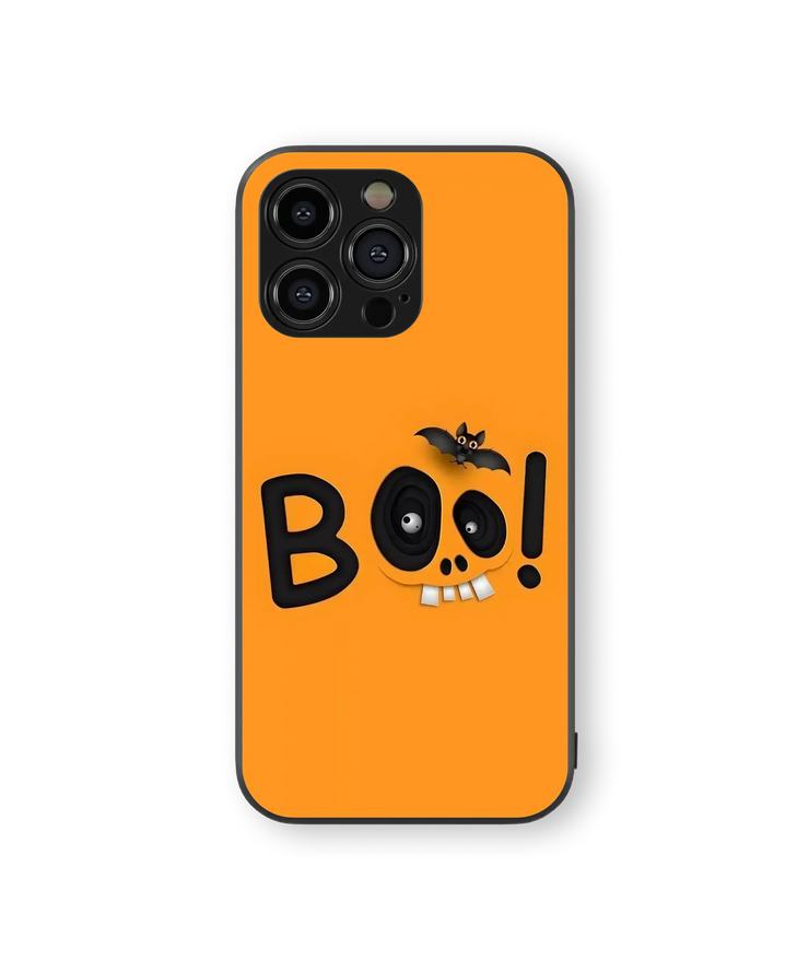 Halloween Boo! | Spooky Series | Premium Glass Back Case
