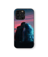 Romantic Night Sky | Starlight Lovers Series | Premium Glass Back Case