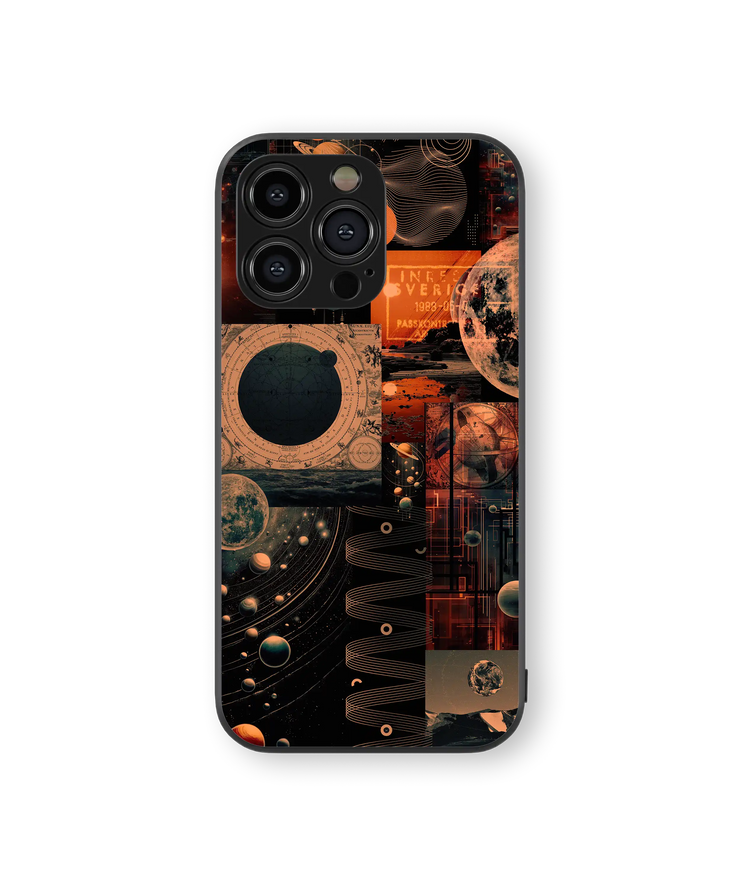 Cosmic Odyssey Premium Glass Mobile Cover