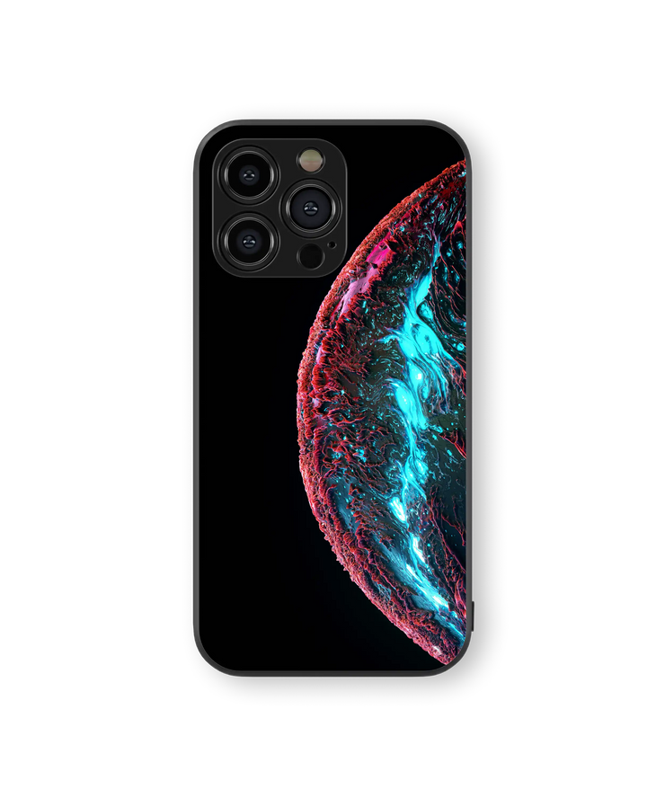 Cosmic Vortex Premium Glass Mobile Cover