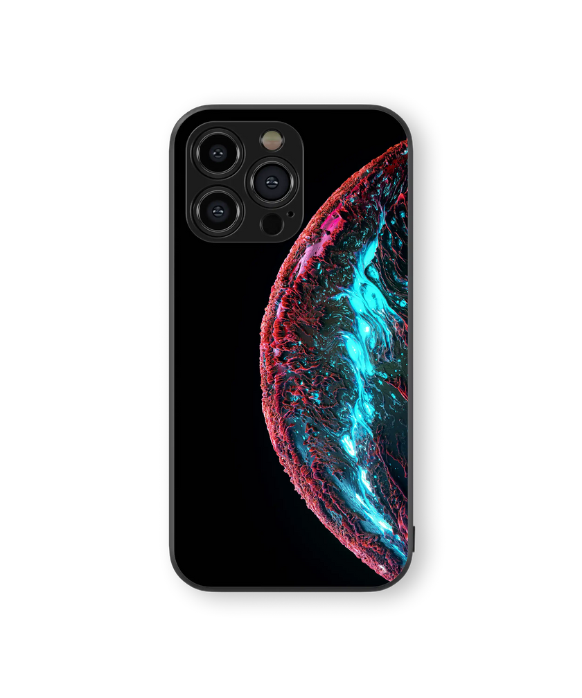 Cosmic Vortex Premium Glass Mobile Cover