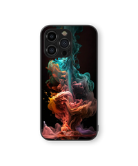 Vivid Smoke Art | Abstract Series | Premium Glass Back Case