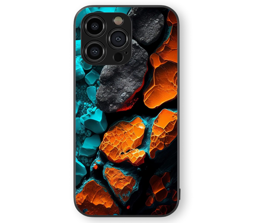 Moody Crystal Space Premium Glass Mobile Cover