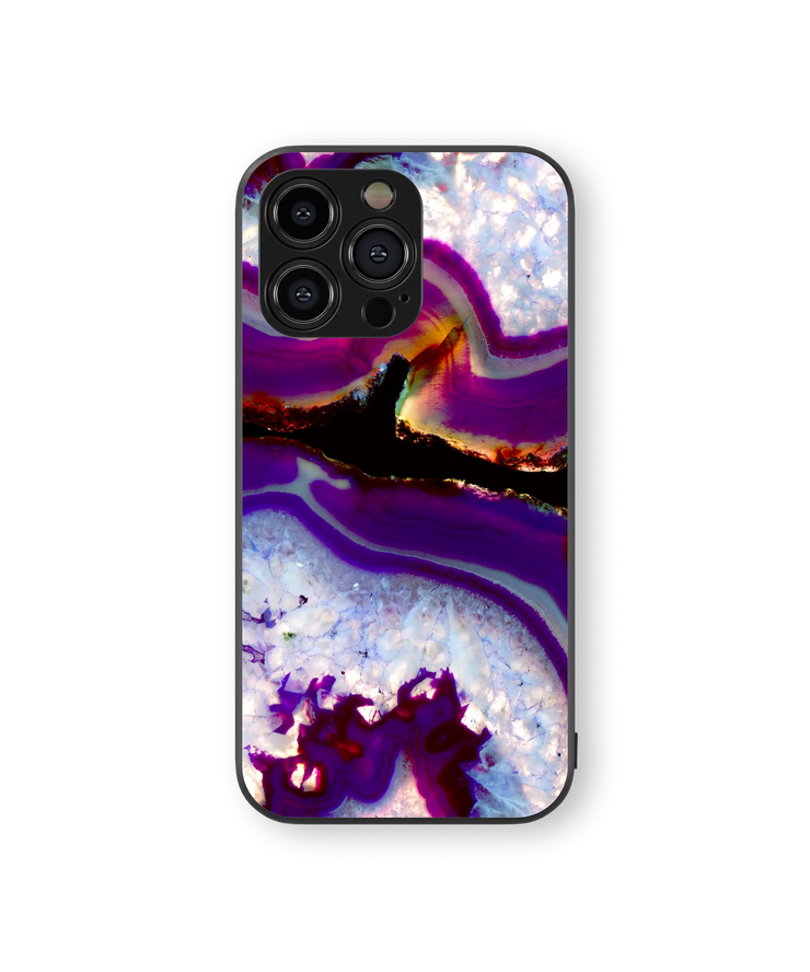 Moody Cosmic Aura Premium Glass Mobile Cover