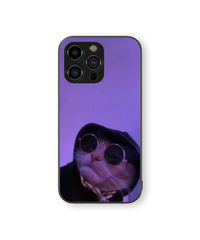 Funky Cat in Sunglasses | Urban Pop Series | Premium Glass Back Case