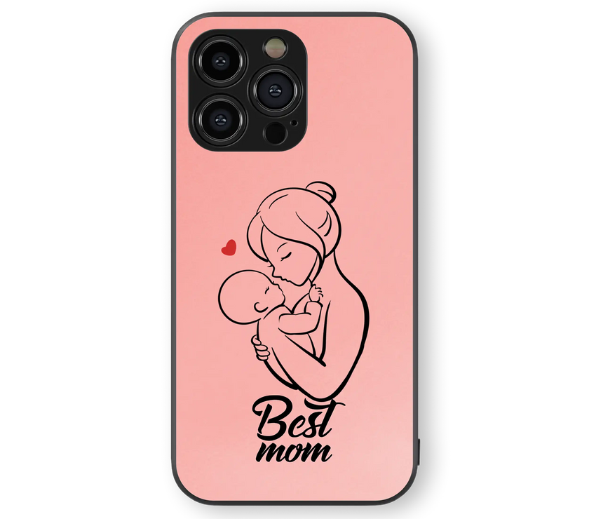 Best Mom Wholesome Premium Glass Mobile Cover