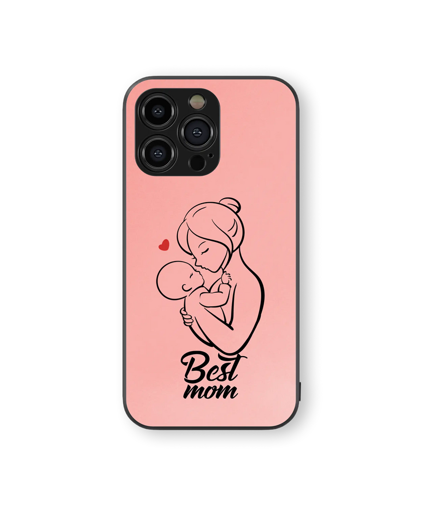 Best Mom Wholesome Premium Glass Mobile Cover
