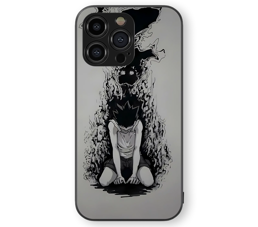 Moody Anime Aura Premium Glass Mobile Cover