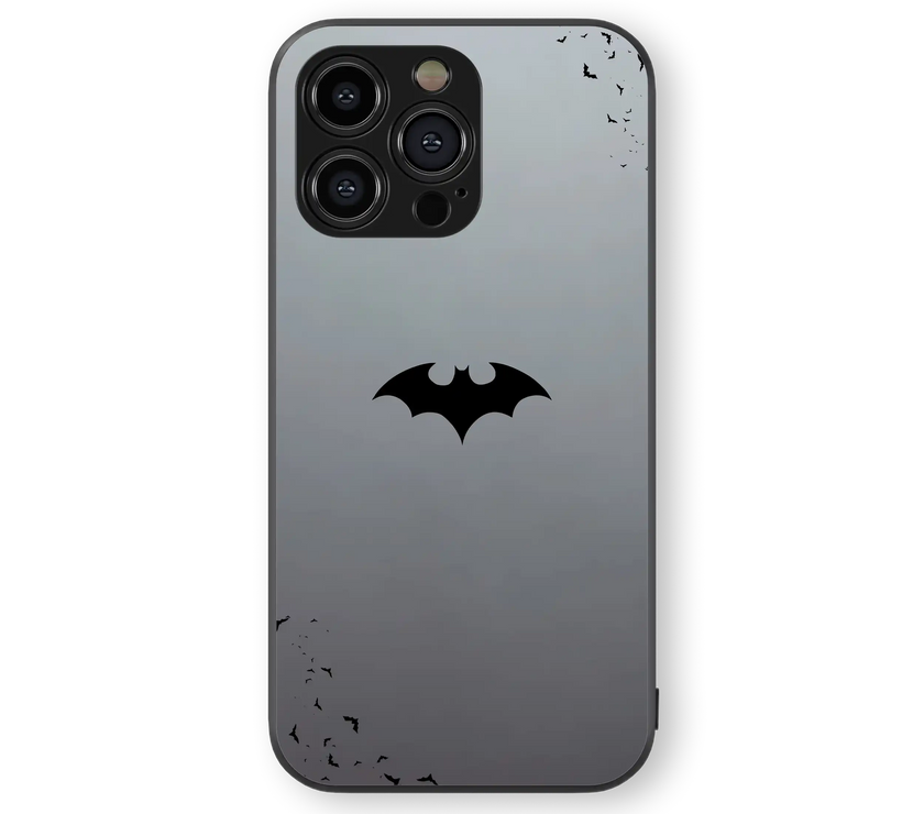 Dark Hero Premium Glass Mobile Cover