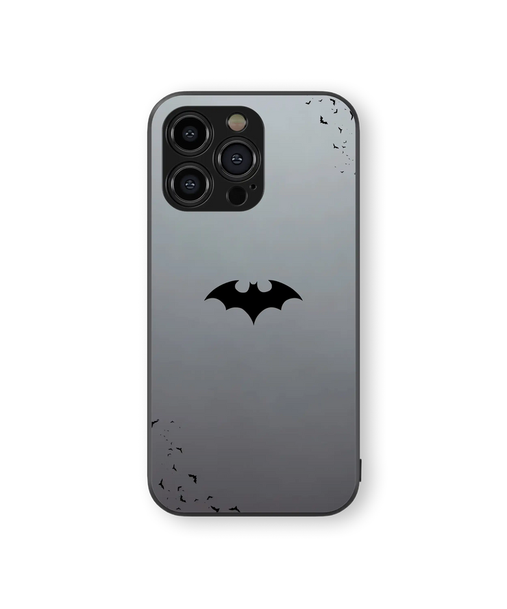 Dark Hero Premium Glass Mobile Cover