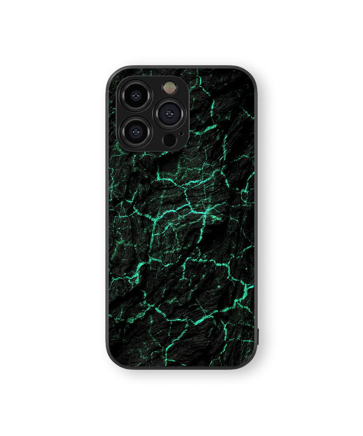 Moody Space Glow Premium Glass Mobile Cover