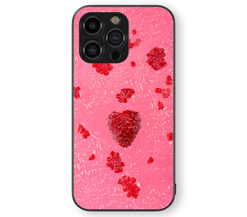 Berry Bliss Premium Glass Mobile Cover