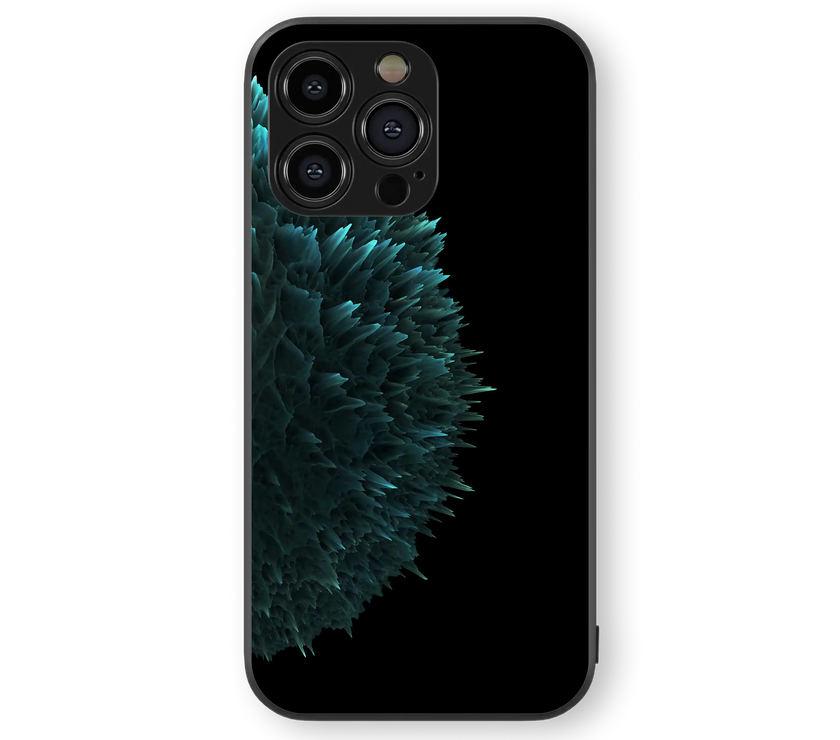 Moody Space Burst Premium Glass Mobile Cover
