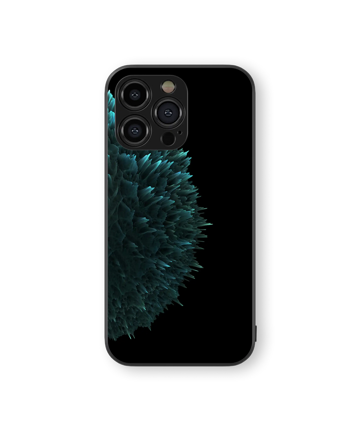 Moody Space Burst Premium Glass Mobile Cover