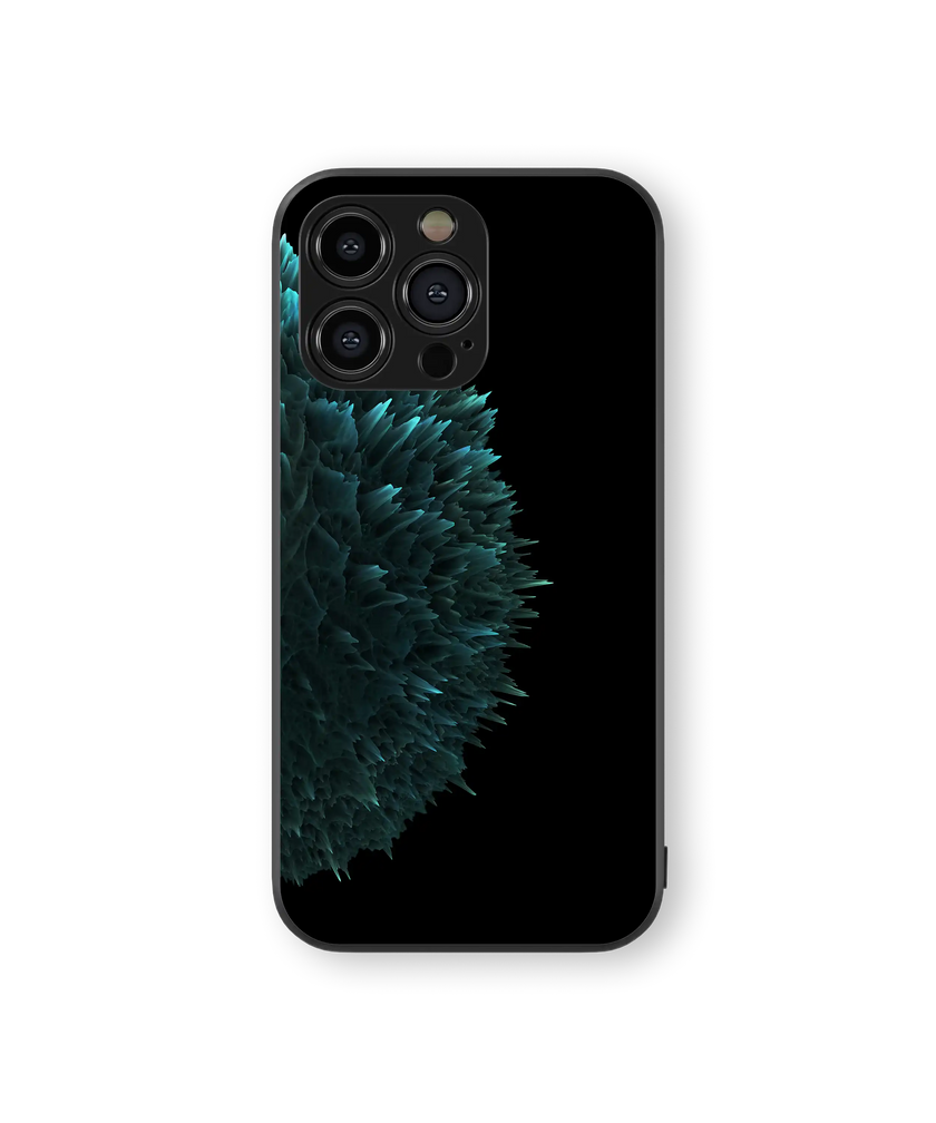 Moody Space Burst Premium Glass Mobile Cover