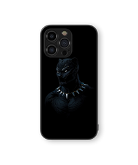 Heroic Panther Premium Glass Mobile Cover