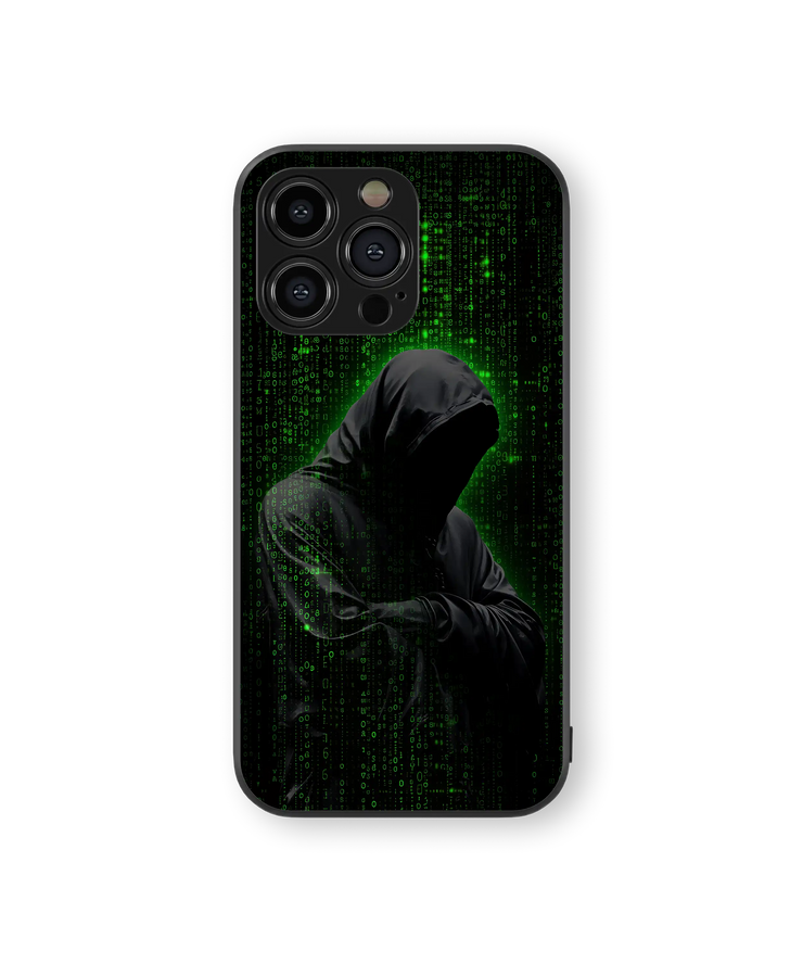 Cyber Matrix Premium Glass Mobile Cover