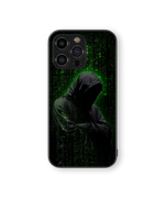 Cyber Matrix Premium Glass Mobile Cover