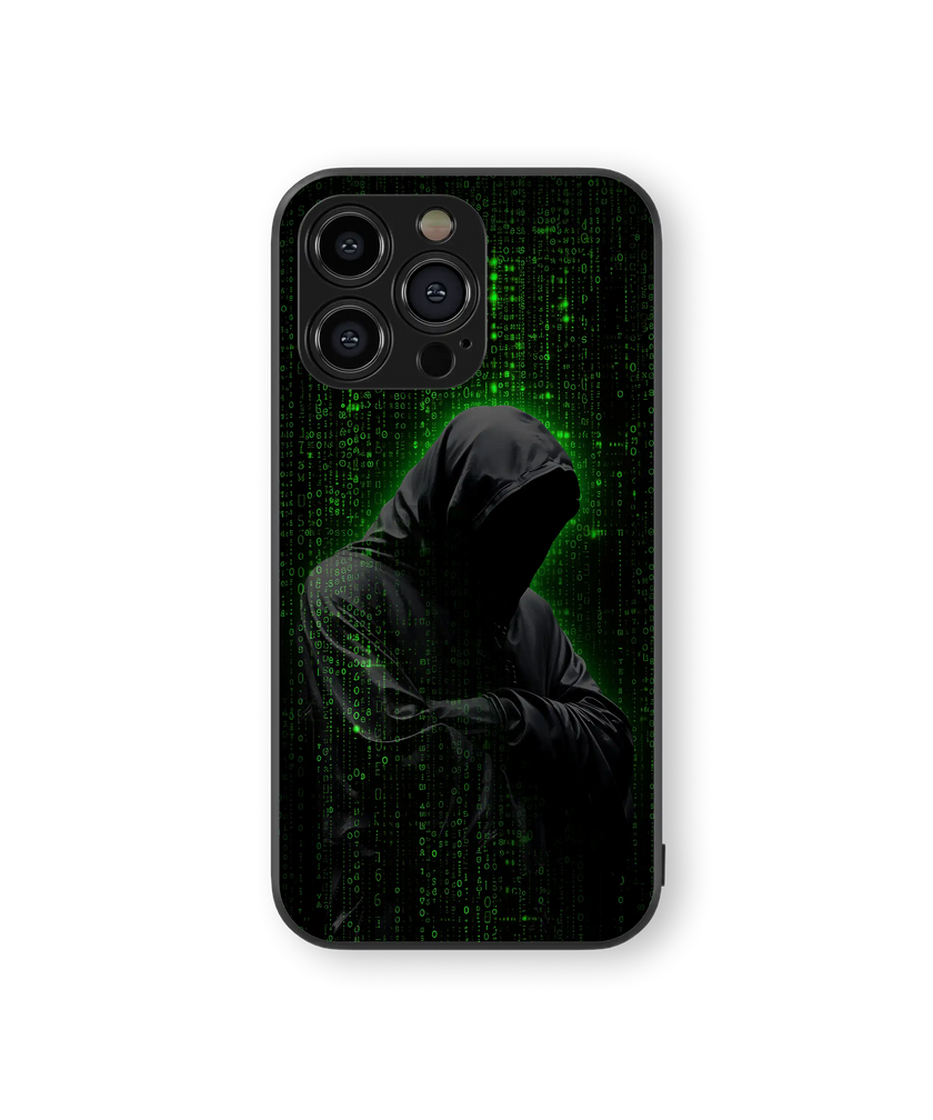 Cyber Matrix Premium Glass Mobile Cover