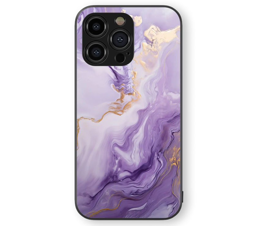 Moody Marble Vibes Premium Glass Mobile Cover