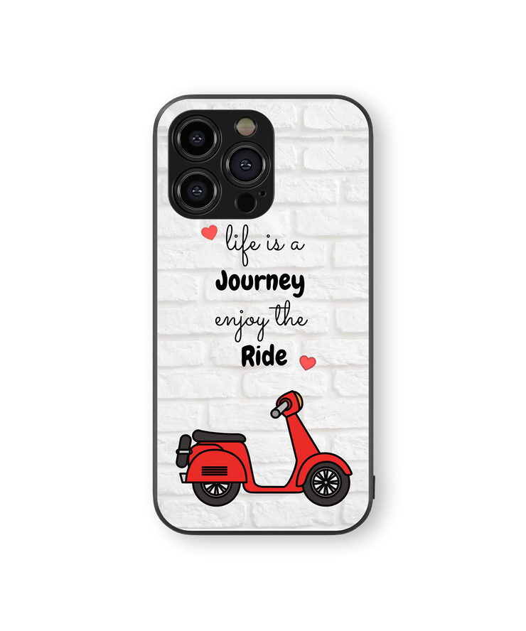 Journey Ride Cute Premium Glass Mobile Cover