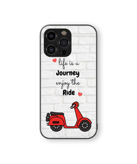 Journey Ride Cute Premium Glass Mobile Cover