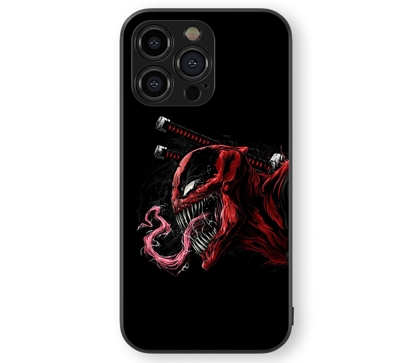 Fierce Warrior Anime Premium Glass Mobile Cover