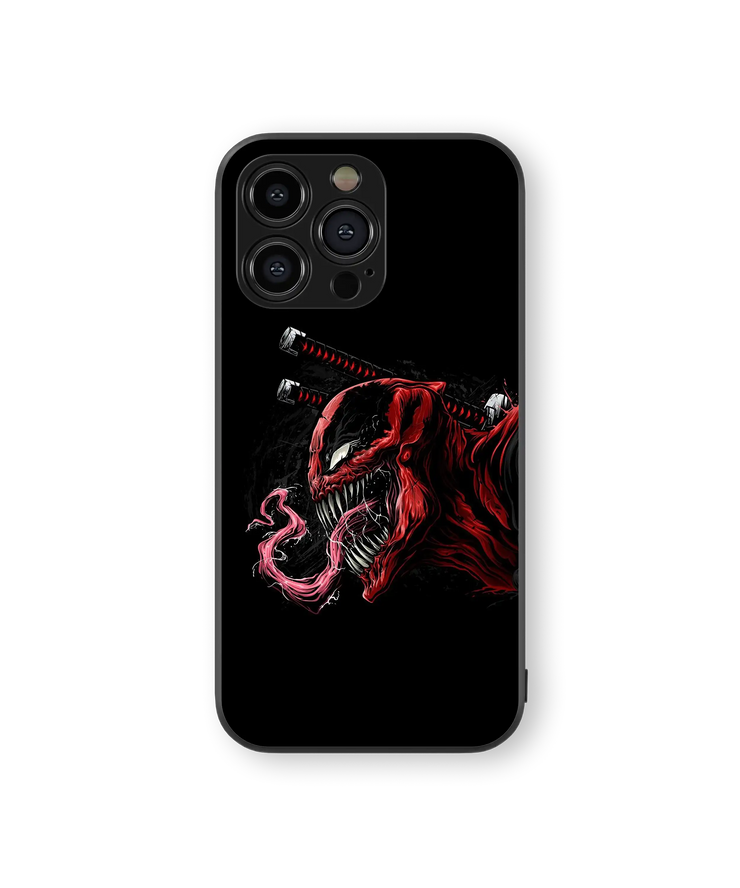 Fierce Warrior Anime Premium Glass Mobile Cover
