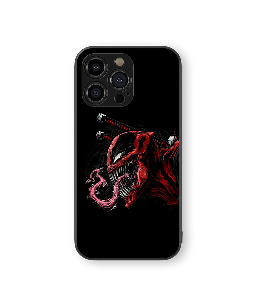 Fierce Warrior Anime Premium Glass Mobile Cover