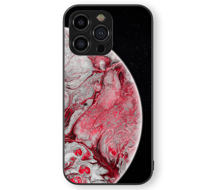 Cosmic Swirl Premium Glass Mobile Cover