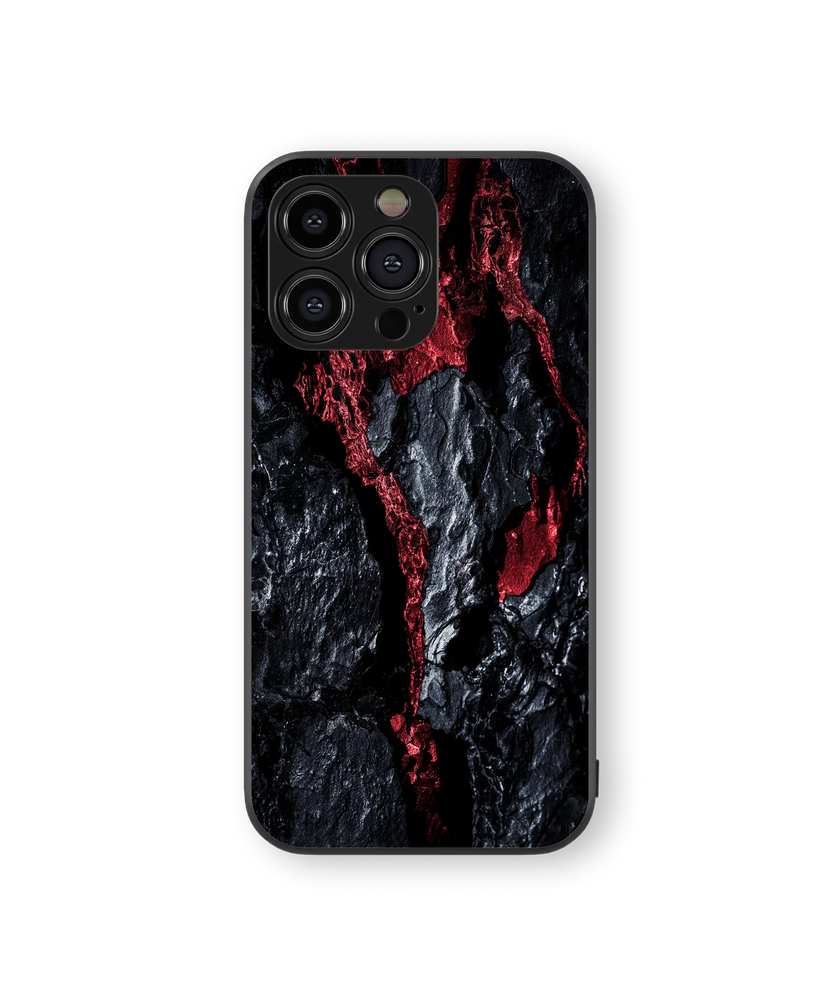 Lava Rock Moody Premium Glass Mobile Cover