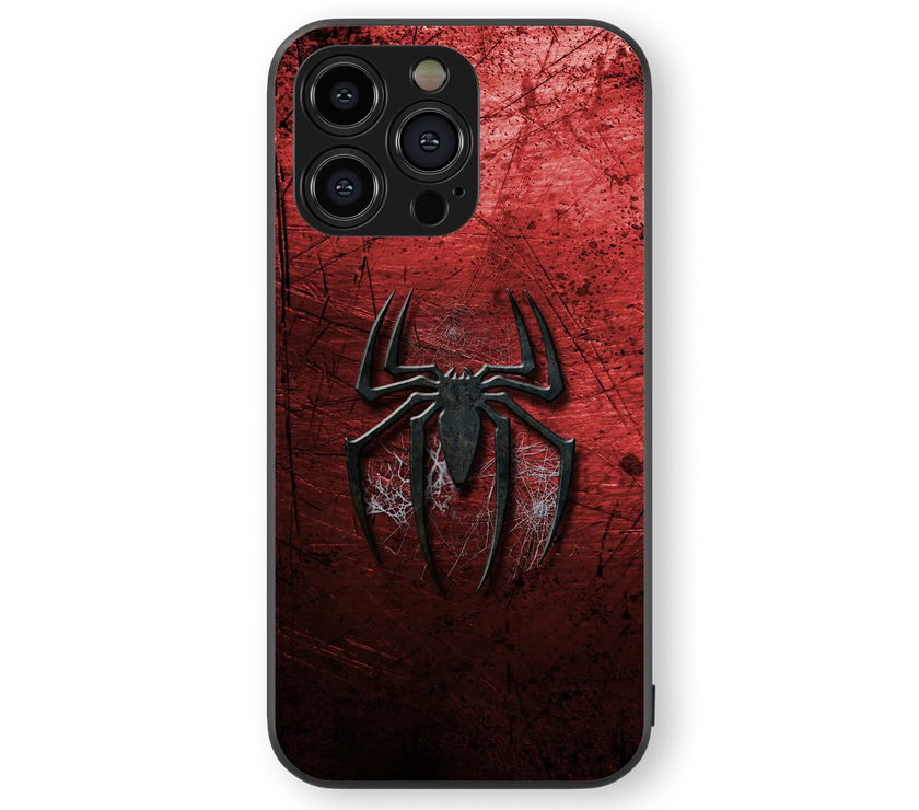 Moody Spider Premium Glass Mobile Cover