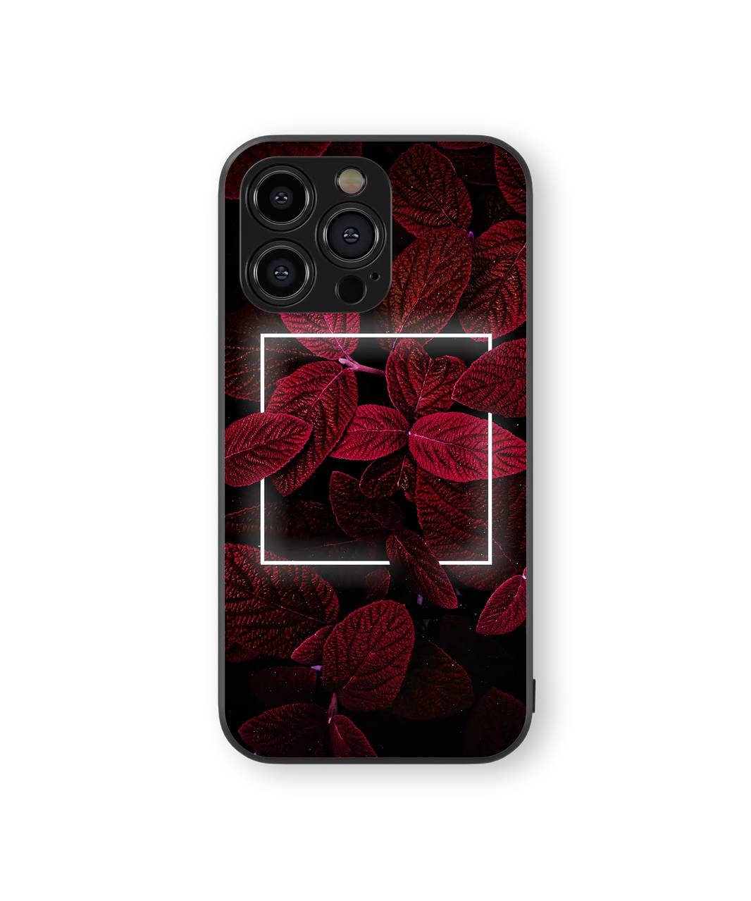Moody Floral Premium Glass Mobile Cover