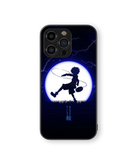 Moody Anime Silhouette Premium Glass Mobile Cover
