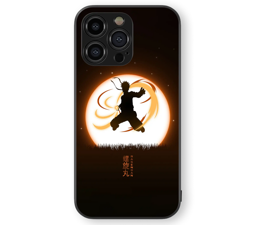 Anime Spiritual Ninja Premium Glass Mobile Cover