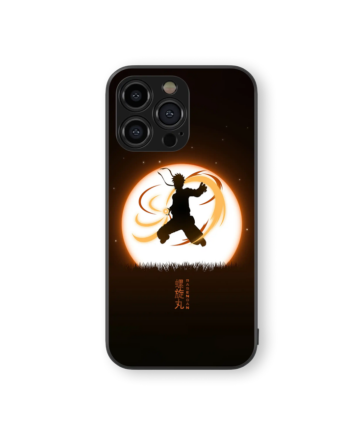 Anime Spiritual Ninja Premium Glass Mobile Cover