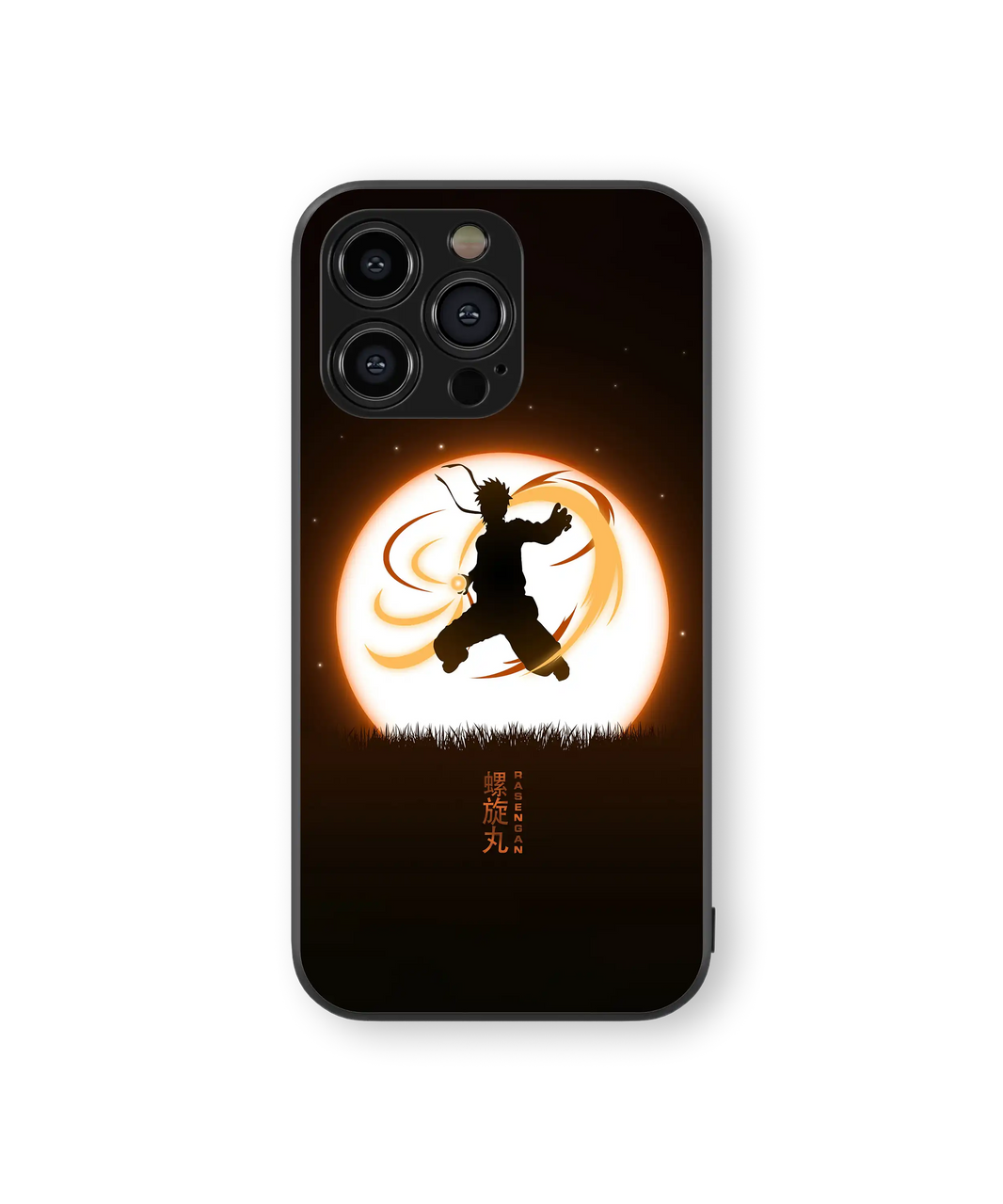 Anime Spiritual Ninja Premium Glass Mobile Cover