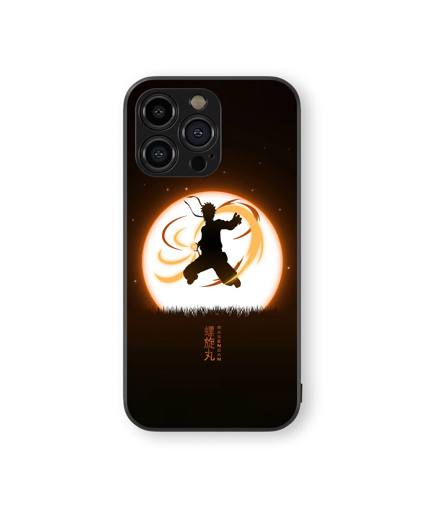 Anime Spiritual Ninja Premium Glass Mobile Cover